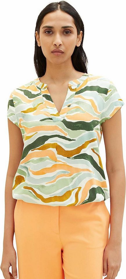 TOM TAILOR Kurzarmbluse Kurzarmbluse für Damen (1-tlg) von TOM TAILOR