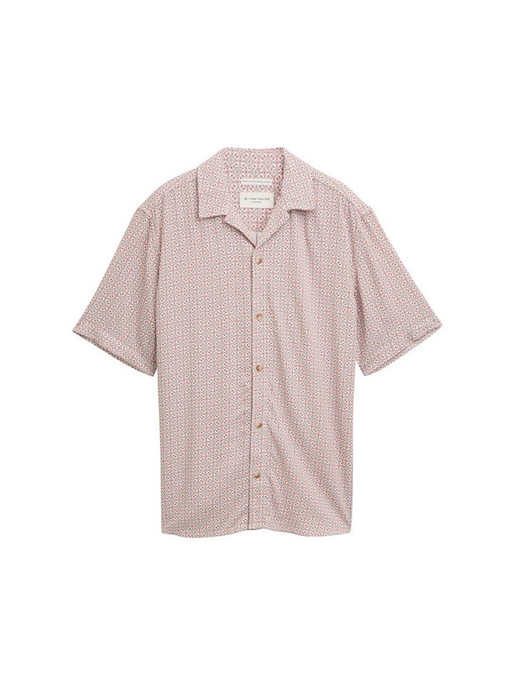 TOM TAILOR Kurzarmhemd mit All-Over Print von TOM TAILOR