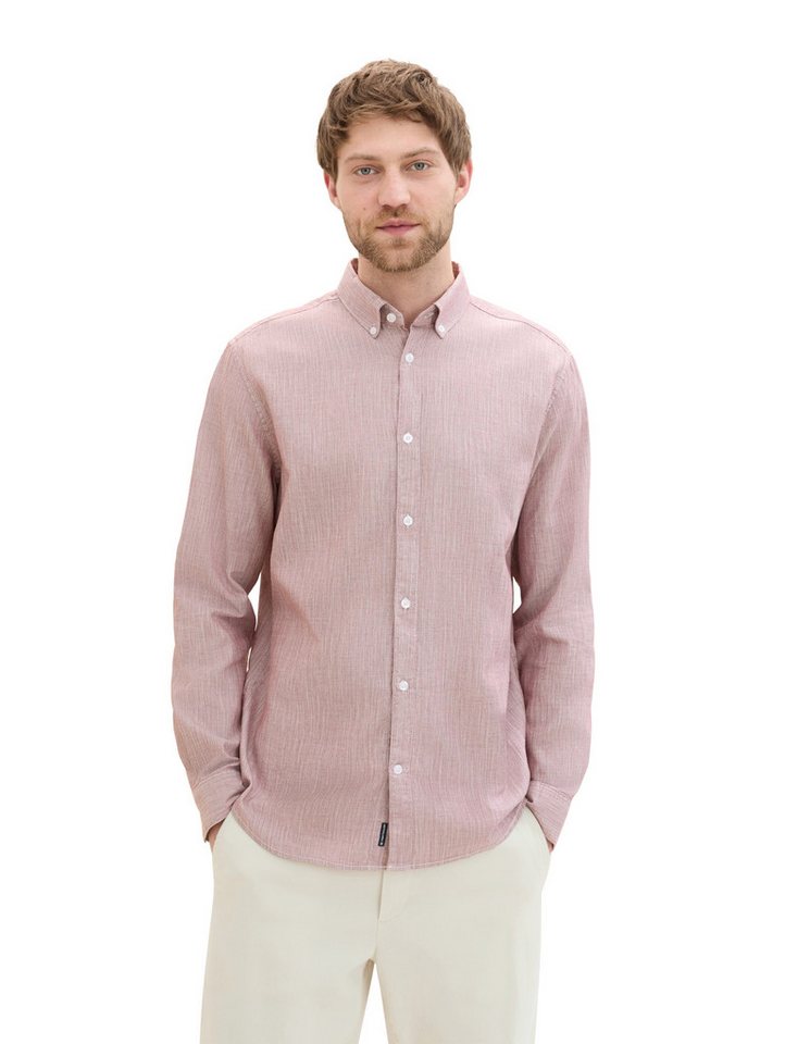 TOM TAILOR Langarmhemd mit Struktur von TOM TAILOR