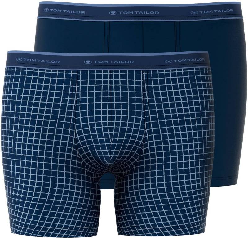 TOM TAILOR Langer Boxer (2er-Pack) mit Logobund von TOM TAILOR