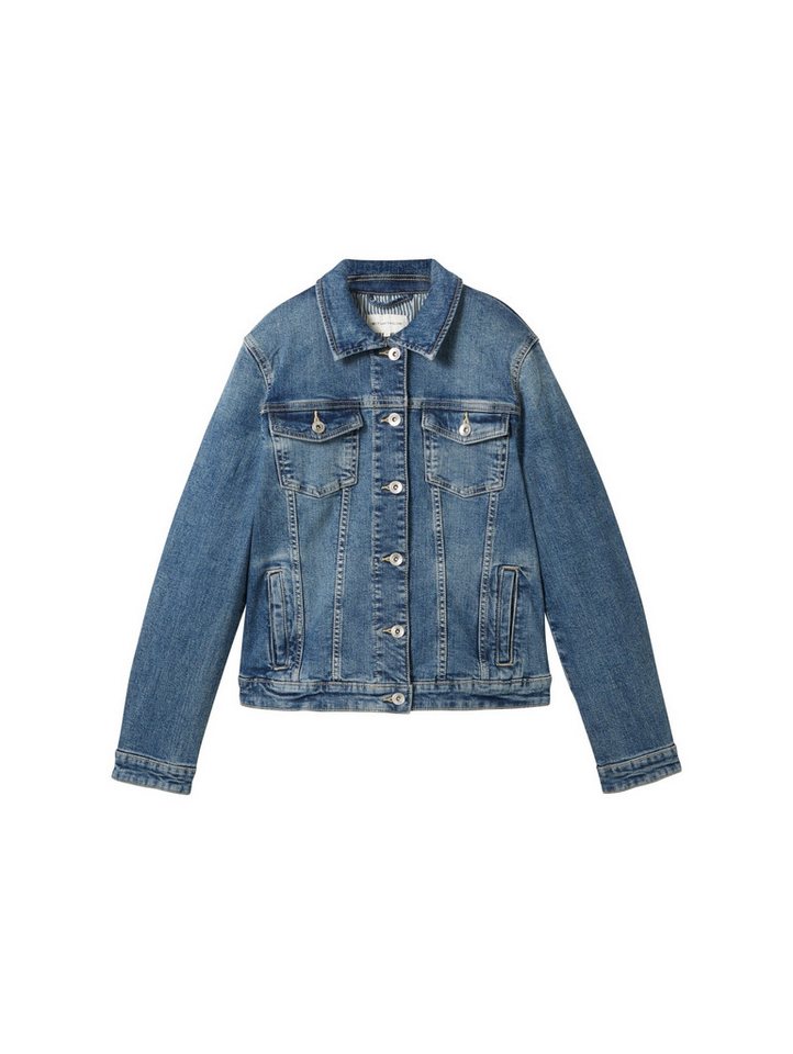 TOM TAILOR Langjacke authentic denim jacket von TOM TAILOR