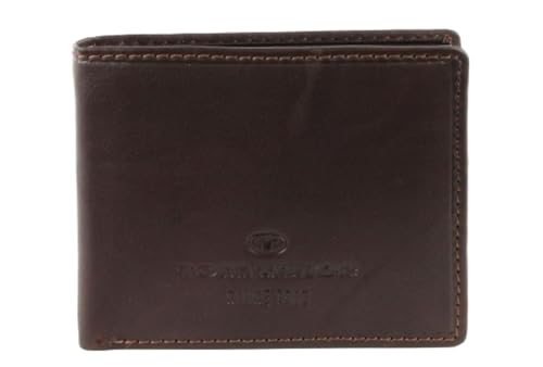 TOM TAILOR Lary Herren Geldbörse Querformat Mittelgroß Braun von TOM TAILOR