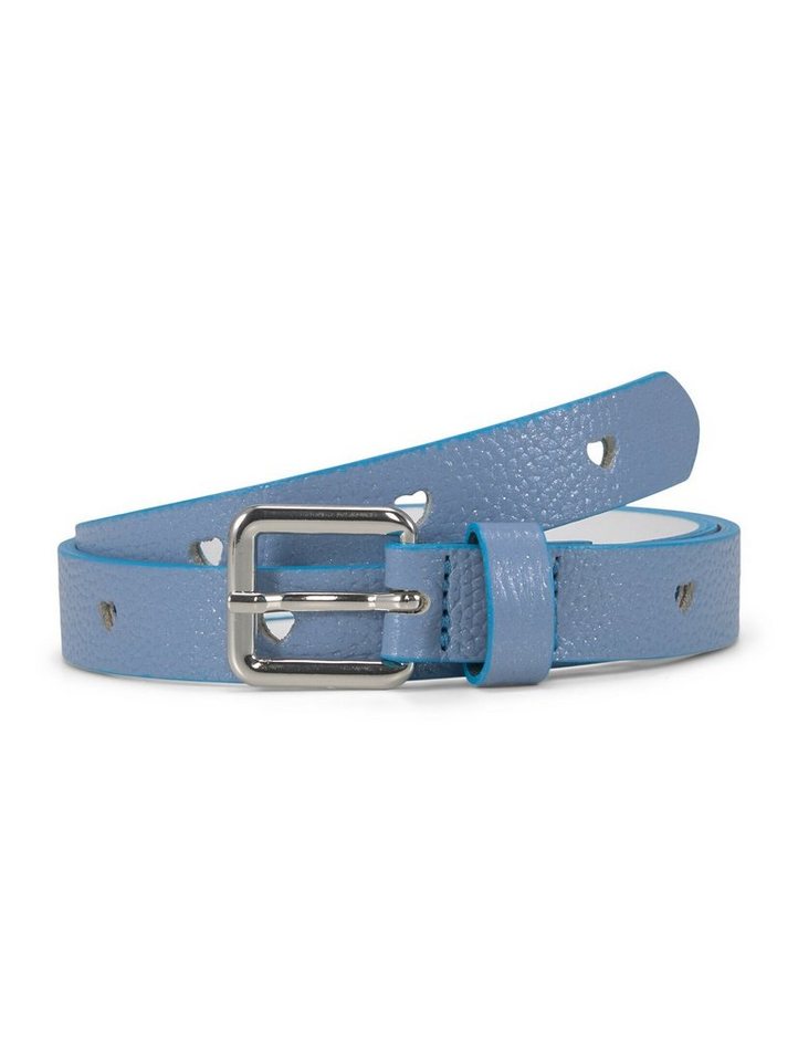 TOM TAILOR Ledergürtel Belts TTPEACH Kids schmaler Ledergürtel mit eckiger Dornschließe von TOM TAILOR
