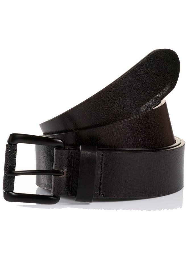 TOM TAILOR Ledergürtel TTJASPER 3,5 cm breiter Herrengürtel, ideal zu Jeans bis Gr. 120 TOM TAILOR Ledergürtel TTJASPER 3,5 cm breiter Herrengürtel, ideal zu Jeans bis Gr. 120 von TOM TAILOR
