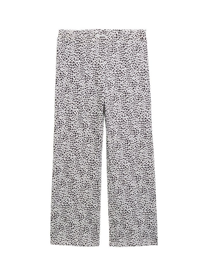 TOM TAILOR Leggings Hosen & Chino Wide Leg Hose mit Muster von TOM TAILOR
