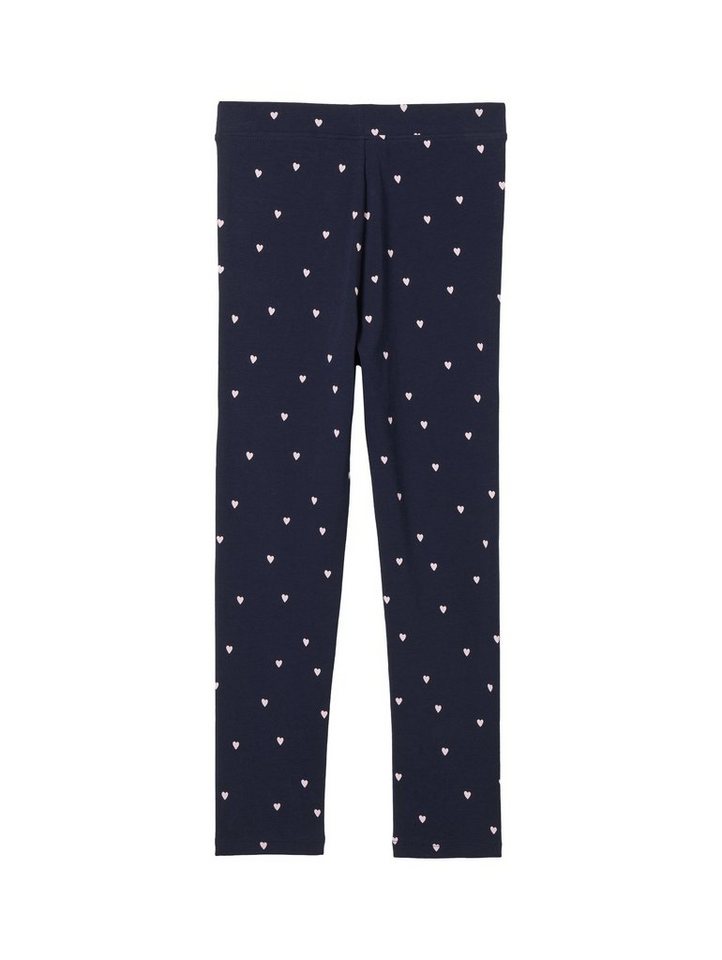 TOM TAILOR Leggings mit Herz-Allover-Print von TOM TAILOR