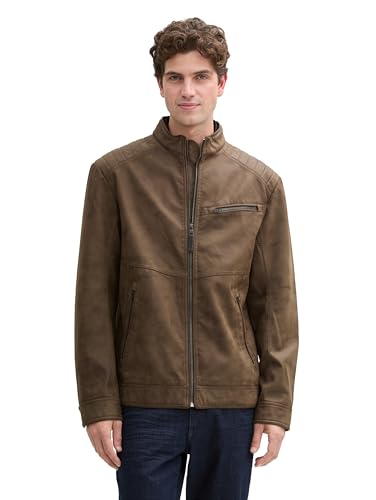 TOM TAILOR Lightweight Steppmantel mit wasserabweisender Funktion, Light Blue Indigo, XL von TOM TAILOR