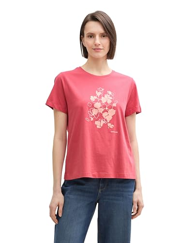 TOM TAILOR Loose Fit Sweatshirt mit Streifenmuster, beige Offwhite Regular Stripe, XXXL von TOM TAILOR