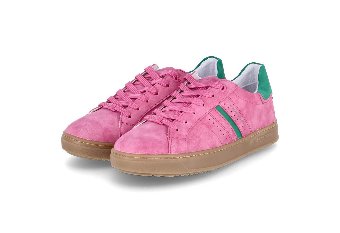 TOM TAILOR Tom Tailor - female - 5390470046/01264 - Synthetik - pink Schnürschuh von TOM TAILOR