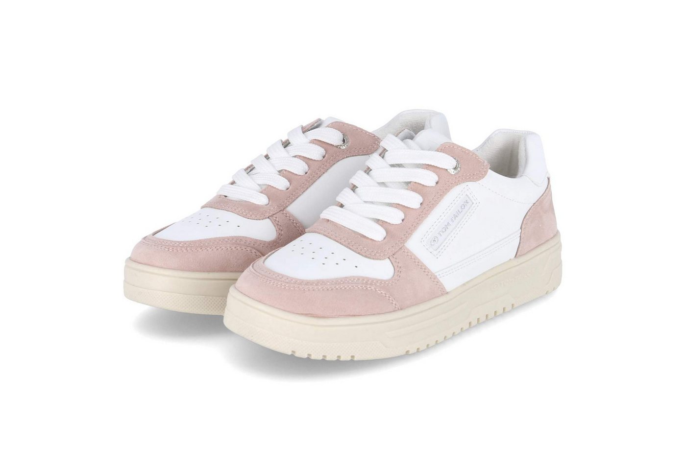 TOM TAILOR Tom Tailor - female - 7490010019/02705 - Textil & Synthetik - weiss Schnürschuh von TOM TAILOR