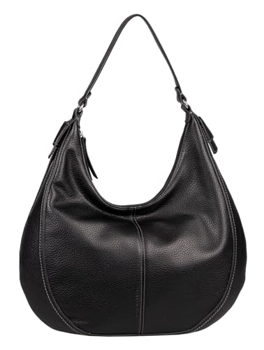 TOM TAILOR Luise Damen Beuteltasche Handtasche Groß Schwarz von TOM TAILOR