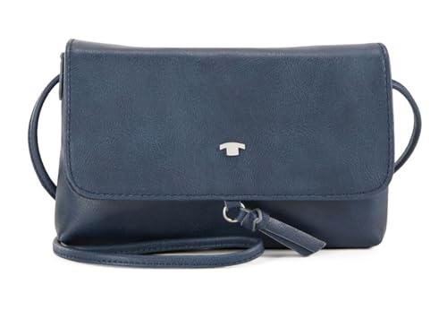 TOM TAILOR Luna Damen Überschlagtasche Umhängetasche Klein Blau von TOM TAILOR