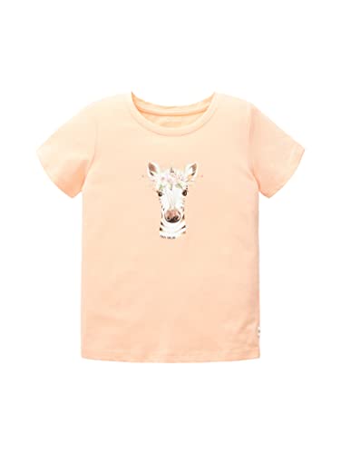 TOM TAILOR Mädchen 1036083 Kinder T-Shirt, 31080 - Sunny Apricot, 92 von TOM TAILOR