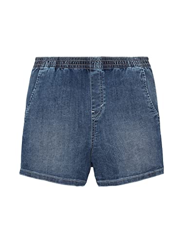 TOM TAILOR Mädchen 1036120 Kinder Jeans Shorts, 10110-Blue Denim, 110 von TOM TAILOR