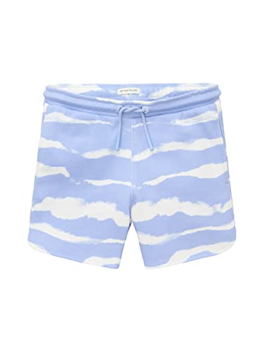 TOM TAILOR Mädchen 1036423 Kinder Bermuda Sweatpants Shorts, 31720 - Blue Heron Tie Dye Stripe, 128 TOM TAILOR Mädchen 1036423 Kinder Bermuda Sweatpants Shorts, 31720 - Blue Heron Tie Dye Stripe, 128 von TOM TAILOR