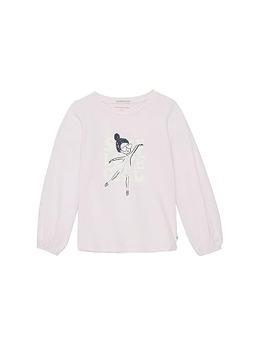 TOM TAILOR Mädchen 1037411 Langarmshirt mit Ballerina-Print, 29362-faded Primrose, 92/98 von TOM TAILOR