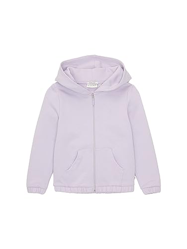 TOM TAILOR Mädchen 1037955 Sweatjacke mit Kapuze, 29349-lilac Sky, 116/122 von TOM TAILOR