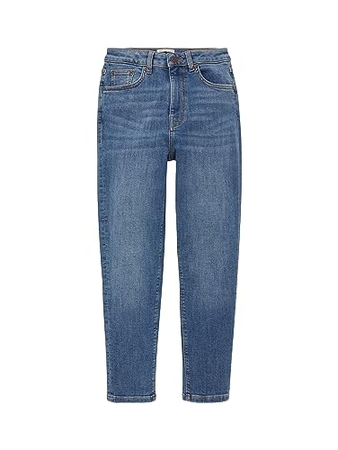 TOM TAILOR Mädchen 1037998 Mom Fit Jeans, 10113-Clean Mid Stone Blue Denim, 140 von TOM TAILOR