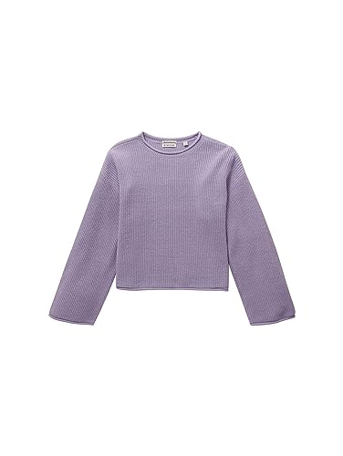 TOM TAILOR Mädchen 1038022 Basic Pullover, 29478-light Orchid Purple, 152 von TOM TAILOR