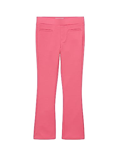 TOM TAILOR Mädchen 1038150 Basic Schlaghose, 15799-carmine pink, 104/110 von TOM TAILOR