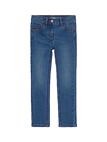 TOM TAILOR Mädchen 1038231 Basic Treggings Skinny Jeans, 10113-Clean Mid Stone Blue Denim, 98 von TOM TAILOR