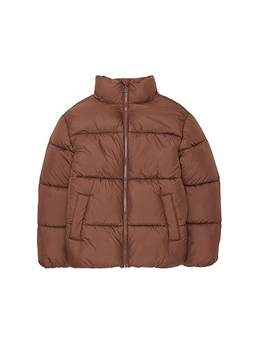 TOM TAILOR Mädchen 1038492 Puffer Winterjacke, 19714-roasted Coffee Brown, 140 von TOM TAILOR