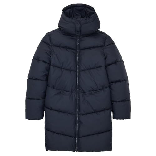 TOM TAILOR Mädchen 1038496 Longstyle Puffer Wintermantel, 10668-sky Captain Blue, 152 von TOM TAILOR