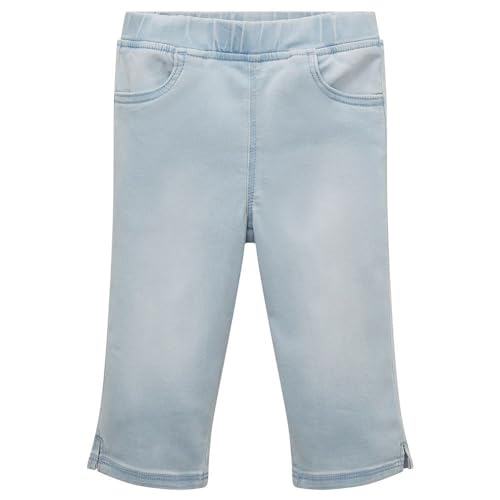 TOM TAILOR Mädchen Kinder Capri Jeans 1031826, Blau, 98 von TOM TAILOR
