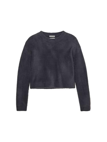 TOM TAILOR Mädchen Kinder Basic Pullover aus Federgarn , coal grey, 140 von TOM TAILOR