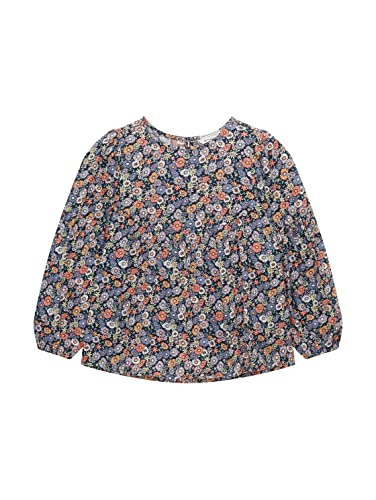 TOM TAILOR Mädchen Kinder Bluse mit Blumenmuster 1035208, Lila, 92-98 von TOM TAILOR