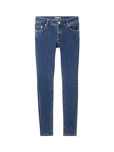 TOM TAILOR Mädchen Kinder Lissie Skinny Fit Jeans, 10119 - Used Mid Stone Blue Denim, 128 von TOM TAILOR