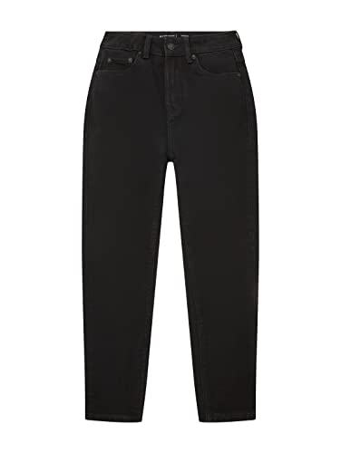 TOM TAILOR Mädchen Kinder Mom Fit Jeans 1034592, Schwarz, 176 von TOM TAILOR