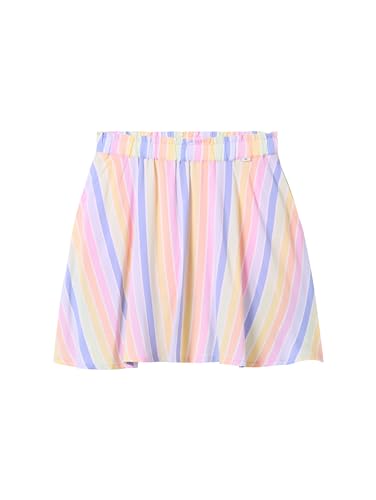 TOM TAILOR Mädchen Kinder Mini-Rock mit Regenbogen-Streifen , multicolor stripe, 92/98 von TOM TAILOR
