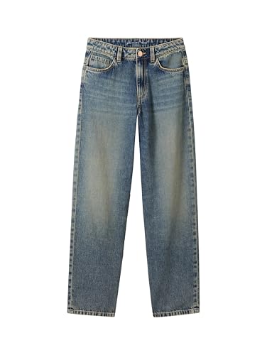 TOM TAILOR Mädchen Kinder Relaxed Fit Skater Jeans, 10127 - Tinted Blue Denim, 146 von TOM TAILOR
