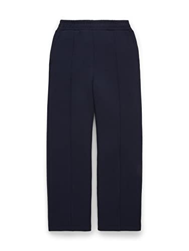 TOM TAILOR Mädchen Kinder Stoffhose mit Ziernaht 1035178, Blau, 140 von TOM TAILOR