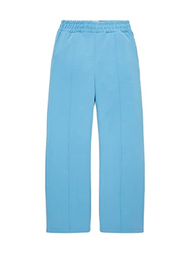 TOM TAILOR Mädchen Kinder Stoffhose mit Ziernaht 1035178, Blau, 140 von TOM TAILOR