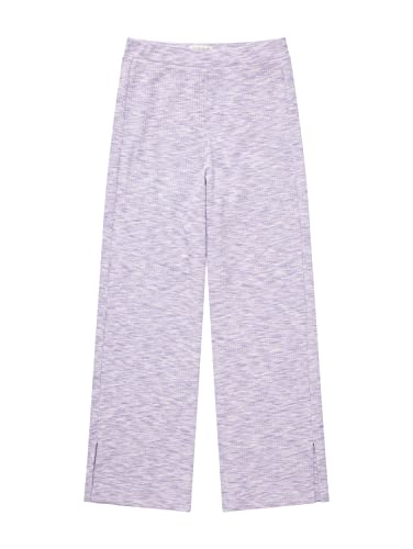 TOM TAILOR Mädchen Kinder Strickhose mit Schlitz 1035148, Lila, 176 von TOM TAILOR