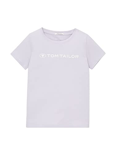 TOM TAILOR Mädchen Kinder T-Shirt mit Print 1033853, Lila, 104-110 von TOM TAILOR