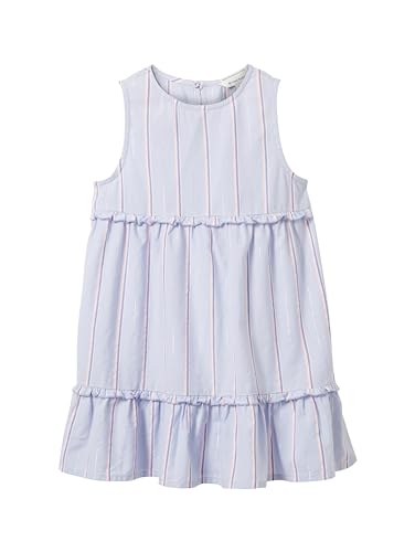 TOM TAILOR Mädchen Kinder Tencel Jeanskleid , mulitcolor lurex stripe, 92/98 von TOM TAILOR