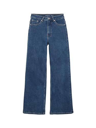 TOM TAILOR Mädchen Kinder Wide Leg Fit Jeans , Clean Mid Stone Blue Denim, 128 von TOM TAILOR