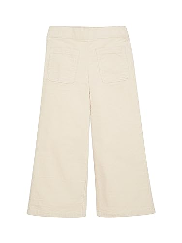 TOM TAILOR Mädchen Kinder Wide Leg Stoffhose, Light Sand, 104 von TOM TAILOR