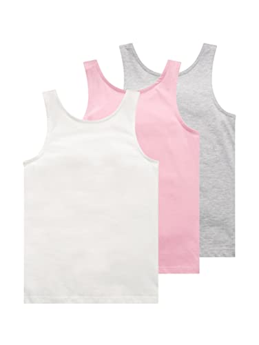 TOM TAILOR Mädchen Multipack Tops 1033486, Weiß, 164 TOM TAILOR Mädchen Multipack Tops 1033486, Weiß, 164 von TOM TAILOR