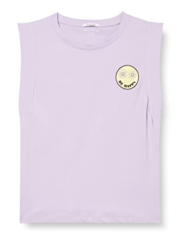 TOM TAILOR Mädchen T-Shirt mit Print 1031507, Lila, 164 von TOM TAILOR