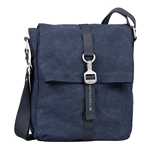 TOM TAILOR- Cay, Herren, Umhängetasche, S, Blau, 24,5x10,5x24 cm von TOM TAILOR