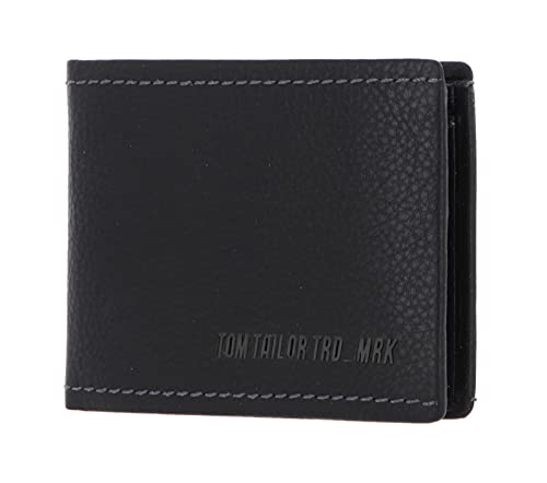 TOM TAILOR - Menswear DIEGO Herren Geldbörse one size, black, 8x2x9,5 von TOM TAILOR