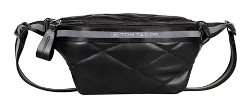 TOM TAILOR Mica Damen Gürteltasche Bauchtasche Mittelgroß Schwarz von TOM TAILOR