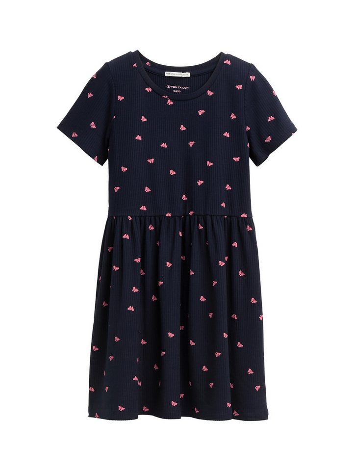 TOM TAILOR Minikleid mit All-Over Print von TOM TAILOR