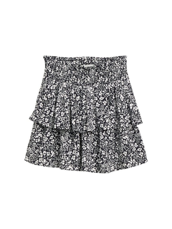 TOM TAILOR Minirock Mini-Rock mit Blumenmuster Mini-Rock mit Blumenmuster von TOM TAILOR