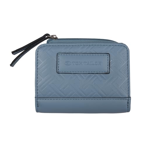 TOM TAILOR Damen Mirenda Reißverschlussbörse, Light Blue von TOM TAILOR