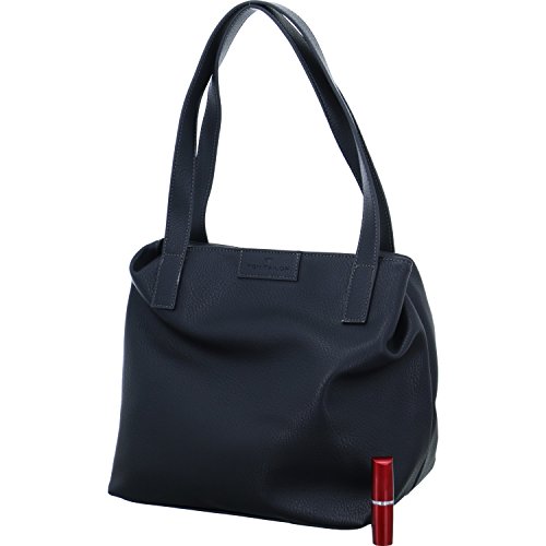 TOM TAILOR Miri zip Damen Shopper Umhängetasche Reißverschluss Groß Schwarz von TOM TAILOR